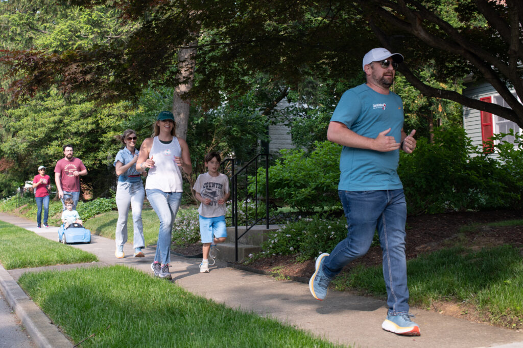 CCR Frederick ASICS Blue Jean Mile for Mental Health Awareness - Charm ...