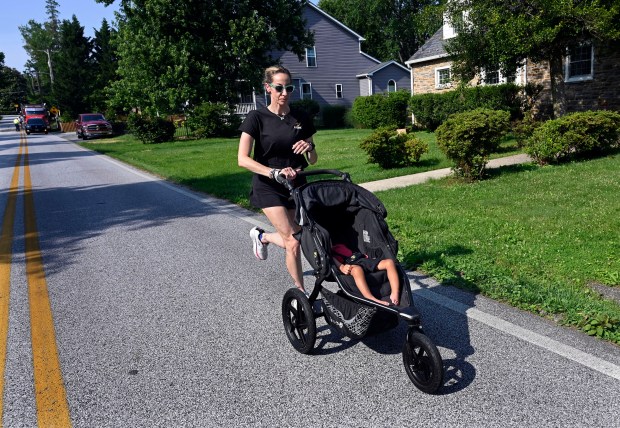 Michelle Gross Daichman, 42, life-long athlete, is preparing to run...